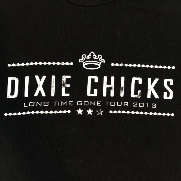 Dixie Chicks Tour 2013 T-shirt Ontario Canada Dates XL Black Country Music Rare - Picture 4 of 5